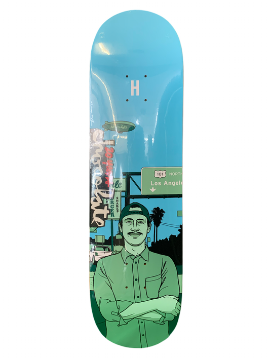 Chocolate Elijah Berle City Series 2014 8.5" Classic Skateboard Deck