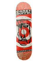 Foundation Corey Fought The Law 8" Classic Skateboard Deck