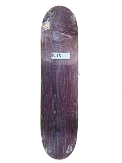 Deathwish Lizard King Neon Pentagram Spray 8.25" Classic Skateboard Deck