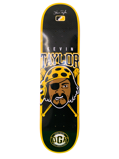 DGK Kevin Taylor Pittsburgh Pirates 8.06" Classic Skateboard Deck