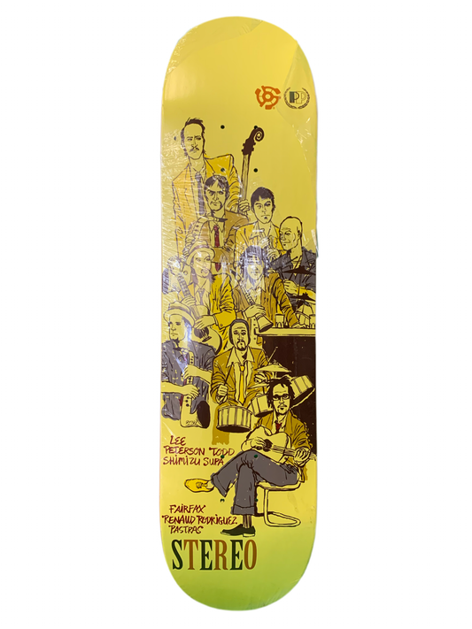 Stereo Full Team Portrait 7.75" Classic Skateboard Deck