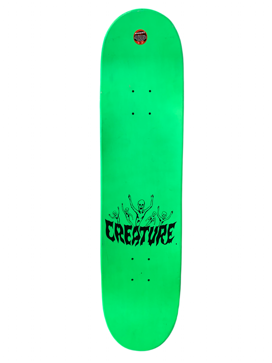 Creature Casting Spirits Green/Black 8" Classic Skateboard Deck