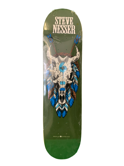Birdhouse Steve Nesser Skull 7.8" Classic Skateboard Deck