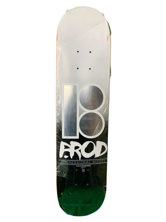 Plan B Paul Rodriguez Axe Series Silver 7.5" Classic Skateboard Deck