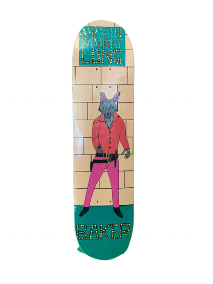 Baker Spanky Fox Gunslinger 7.75" Classic Skateboard Deck