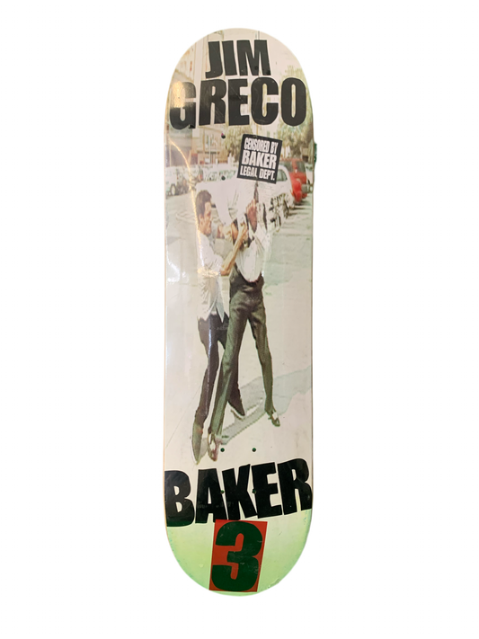 Baker 3 Jim Greco Video Screenshot 7.9" Classic Skateboard Deck
