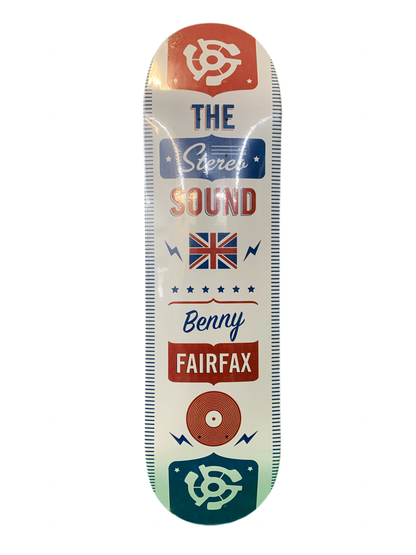 Stereo Benny Fairfax British Underground 8.25" Classic Skateboard Deck