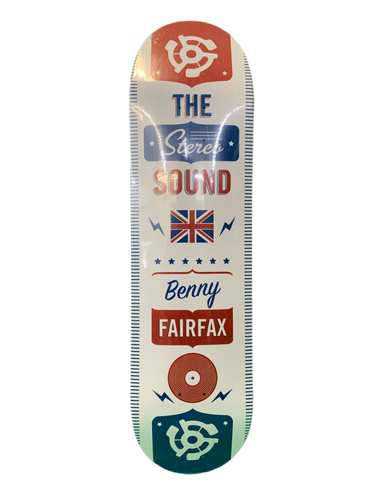 Stereo Benny Fairfax British Underground 8.25" Classic Skateboard Deck