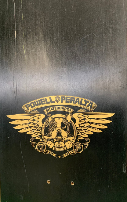 Powell Peralta Frankie Hill Bulldog Black 2006 Re-Issue Classic Skateboard Deck