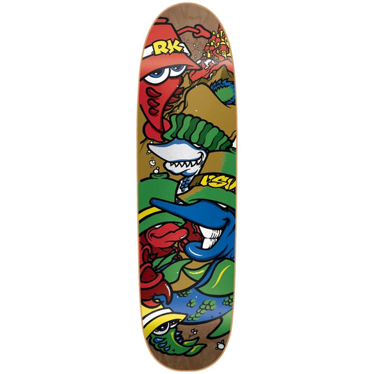 New Deal Knigge Dsv Sp Brown 8.6" Skateboard Deck