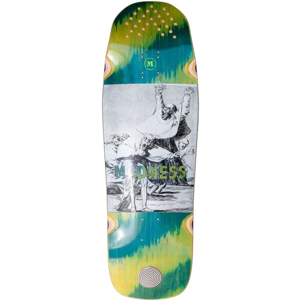 Madness Hora Blunt Green Resin 7 8.64" Skateboard Deck