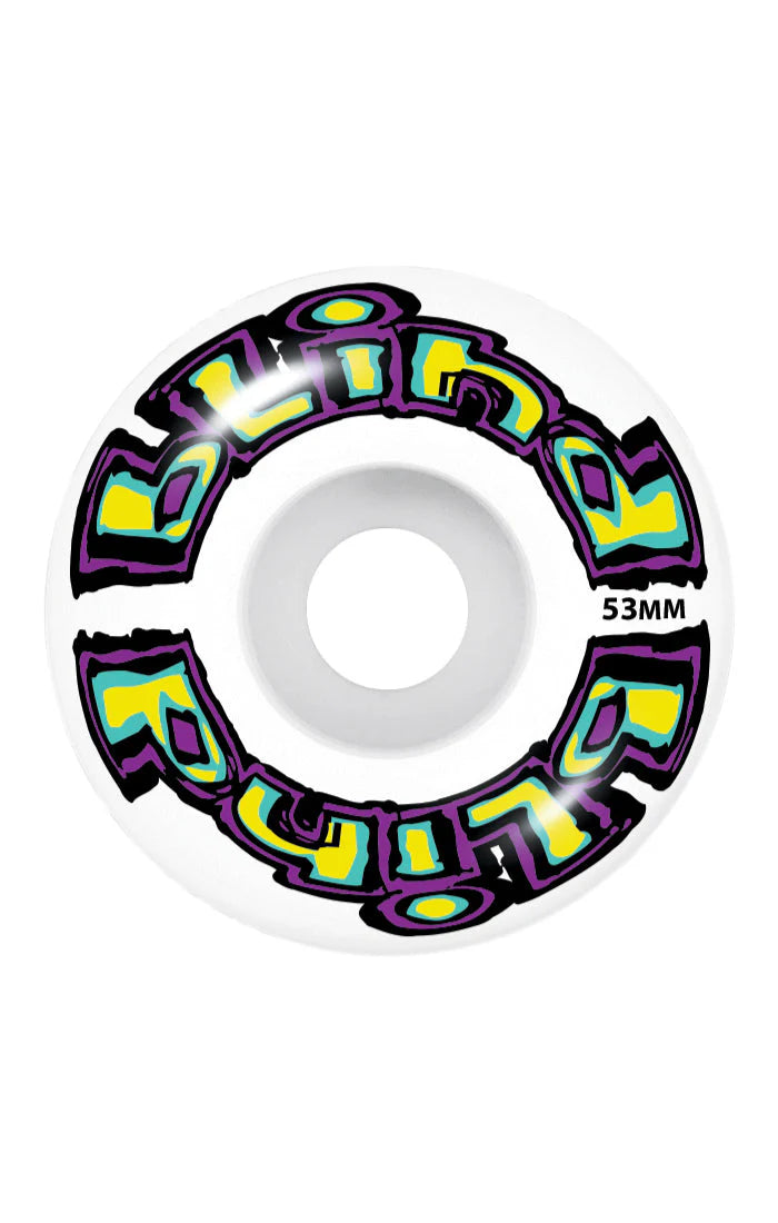 Blind Og Wrap Purple Teal 53mm Skateboard Wheels