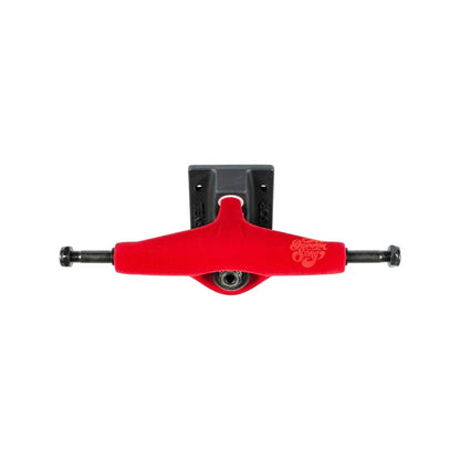 Tensor Mag Light Velvet Red White 5.25" Skateboard Trucks