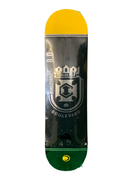 Boulevard Carlos Iqui Pro 8" Classic Skateboard Deck
