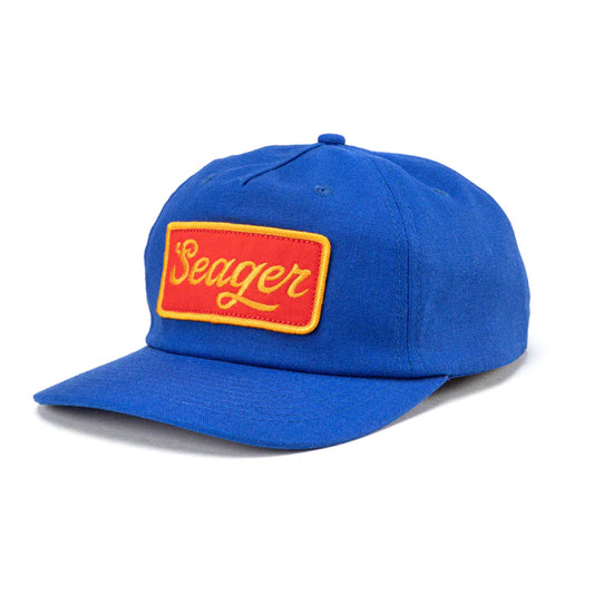 Seager Uncle Bill Hemp Blue Snapback Hat
