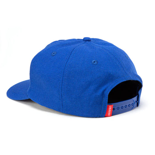 Seager Uncle Bill Hemp Blue Snapback Hat