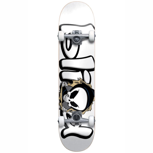 Blind Bust Out Reaper Youth First Push w/ Soft Wheels White 7.625" Complete Skateboard