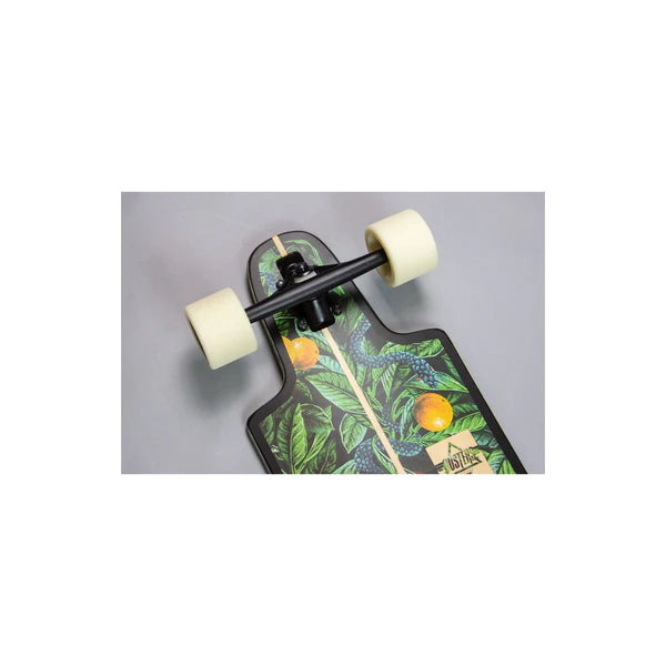 Dusters Harvest Green Orange 36" Longboard Skateboard