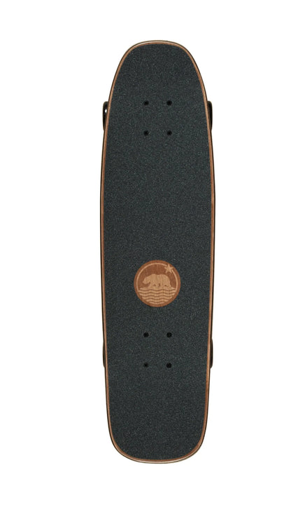 Dusters Beach 29" Black California Bear Cruiser Skateboard