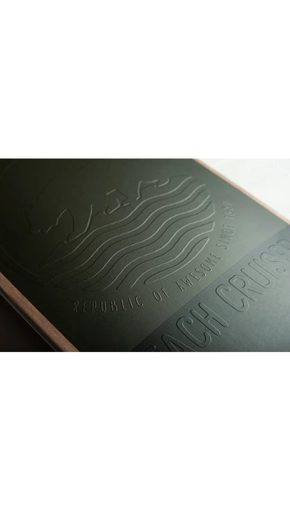 Dusters Beach 29" Black California Bear Cruiser Skateboard