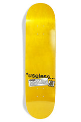 New Deal Useless Wooden Toys NTSC Skateboard Deck