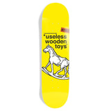 New Deal Useless Wooden Toys NTSC Skateboard Deck