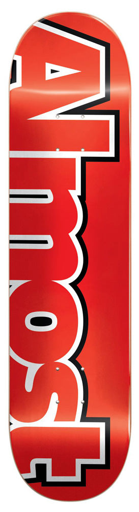 Almost Outliner Red 8.5" Skateboard Deck
