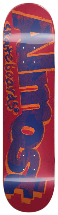 Almost Silk Screen HYB Red 8.125" Skateboard Deck