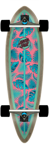 Santa Cruz Cabana Dot Pintail 9.2" x 33" Cruzer Cruiser Complete