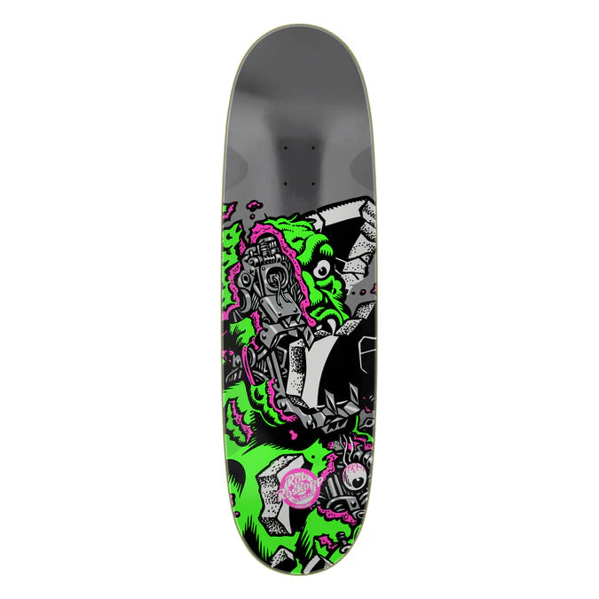 Santa Cruz Roskopp Macro VX Egg 9.0" Shaped Skateboard Deck
