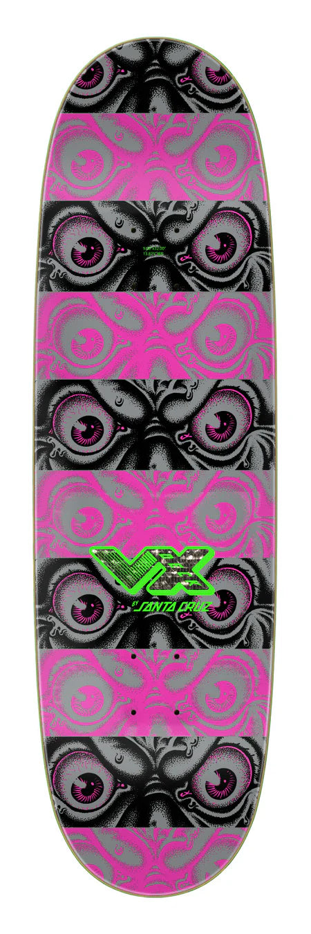 Santa Cruz Roskopp Macro VX Egg 9.0" Shaped Skateboard Deck
