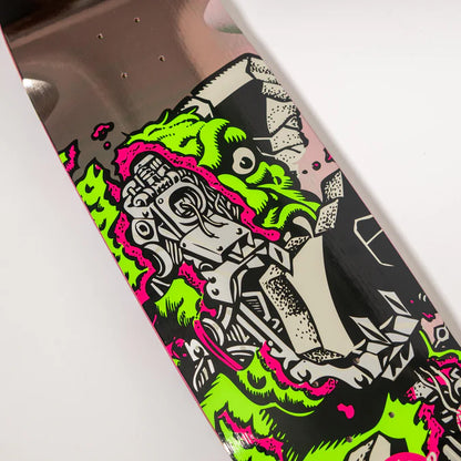 Santa Cruz Roskopp Macro VX Egg 9.0" Shaped Skateboard Deck