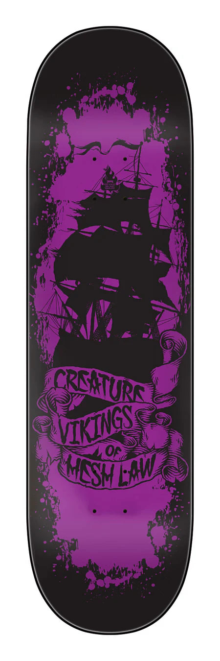 Creature Russell Vikings Of Hesh Law XX 8.75" Skateboard Deck