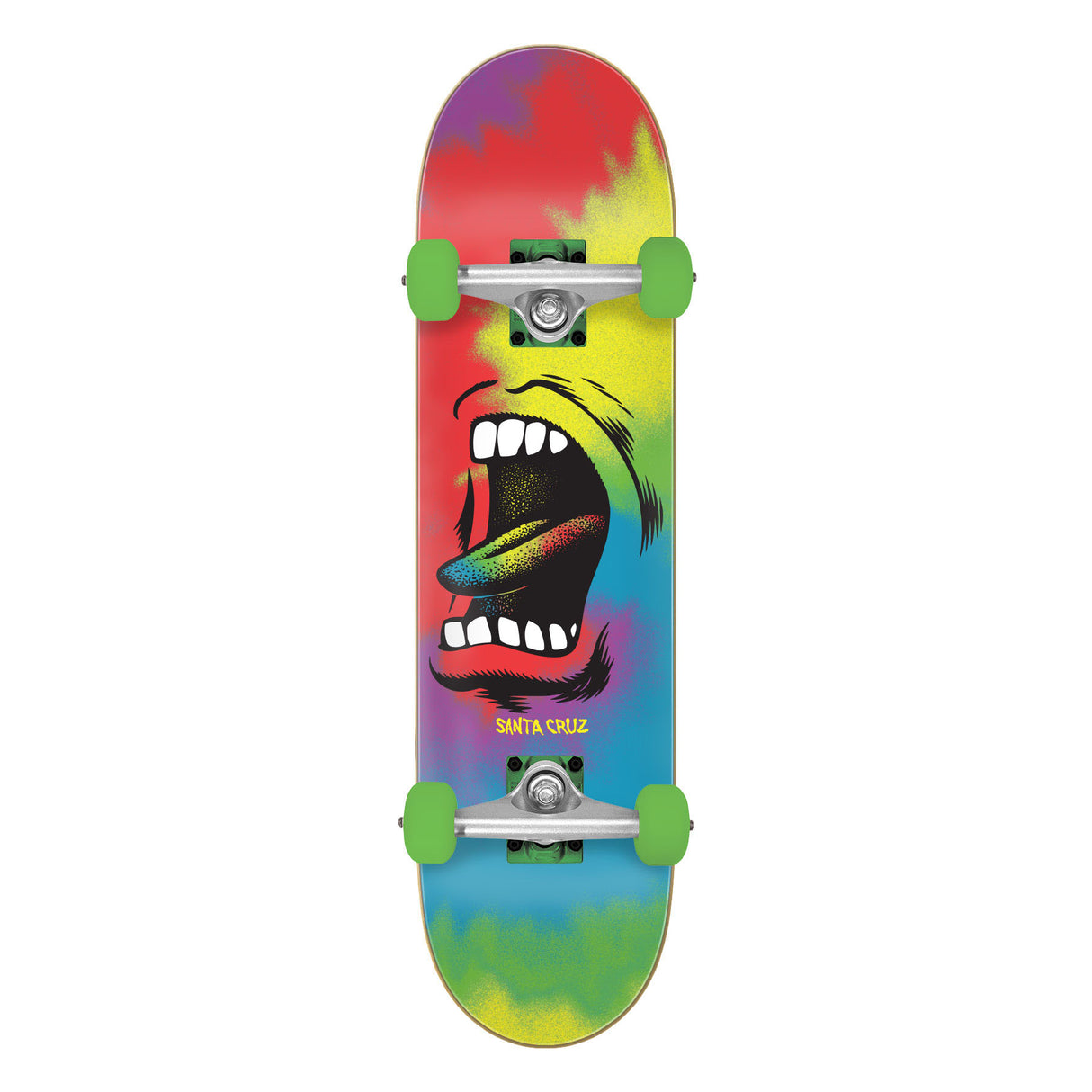 Santa Cruz Big Mouth Tie Dye Full 8.00" x 31.25" Skateboard Complete