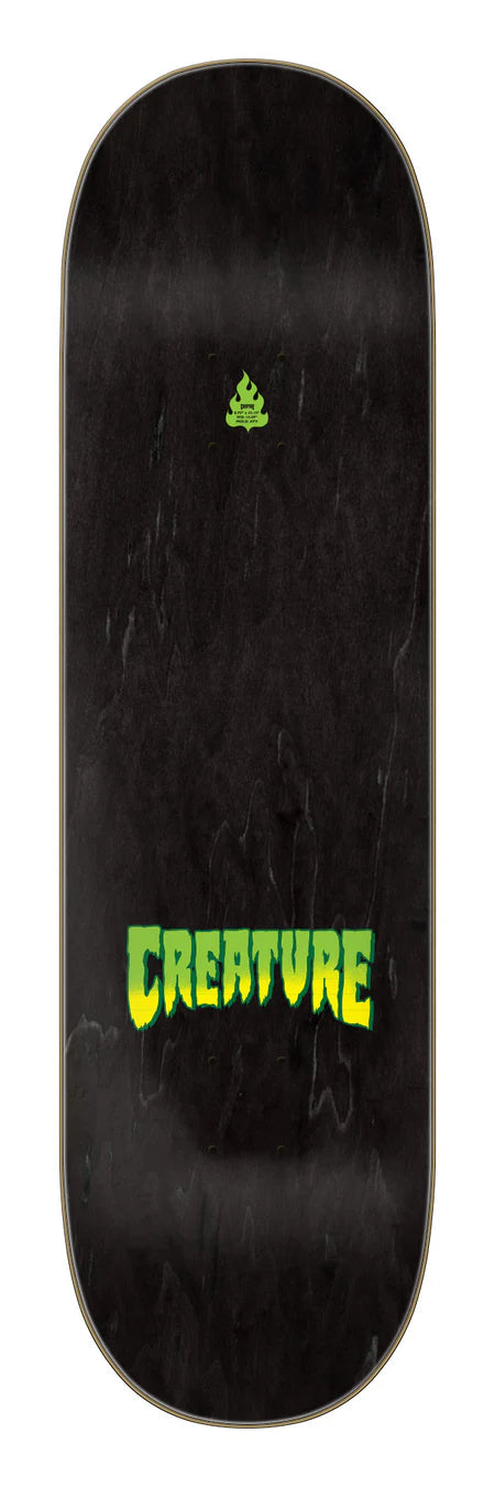 Creature Logo Spray 8.75" Skateboard Deck