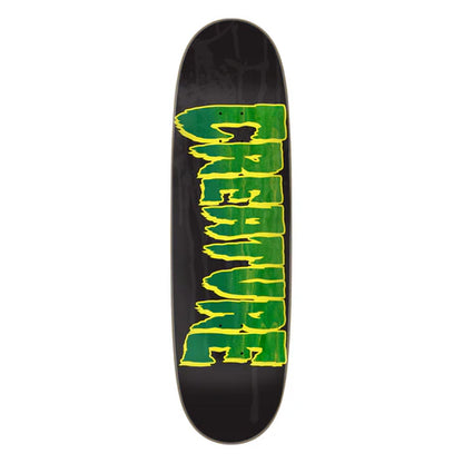 Creature Logo Spray Egg Shape 9" Skateboard Deck