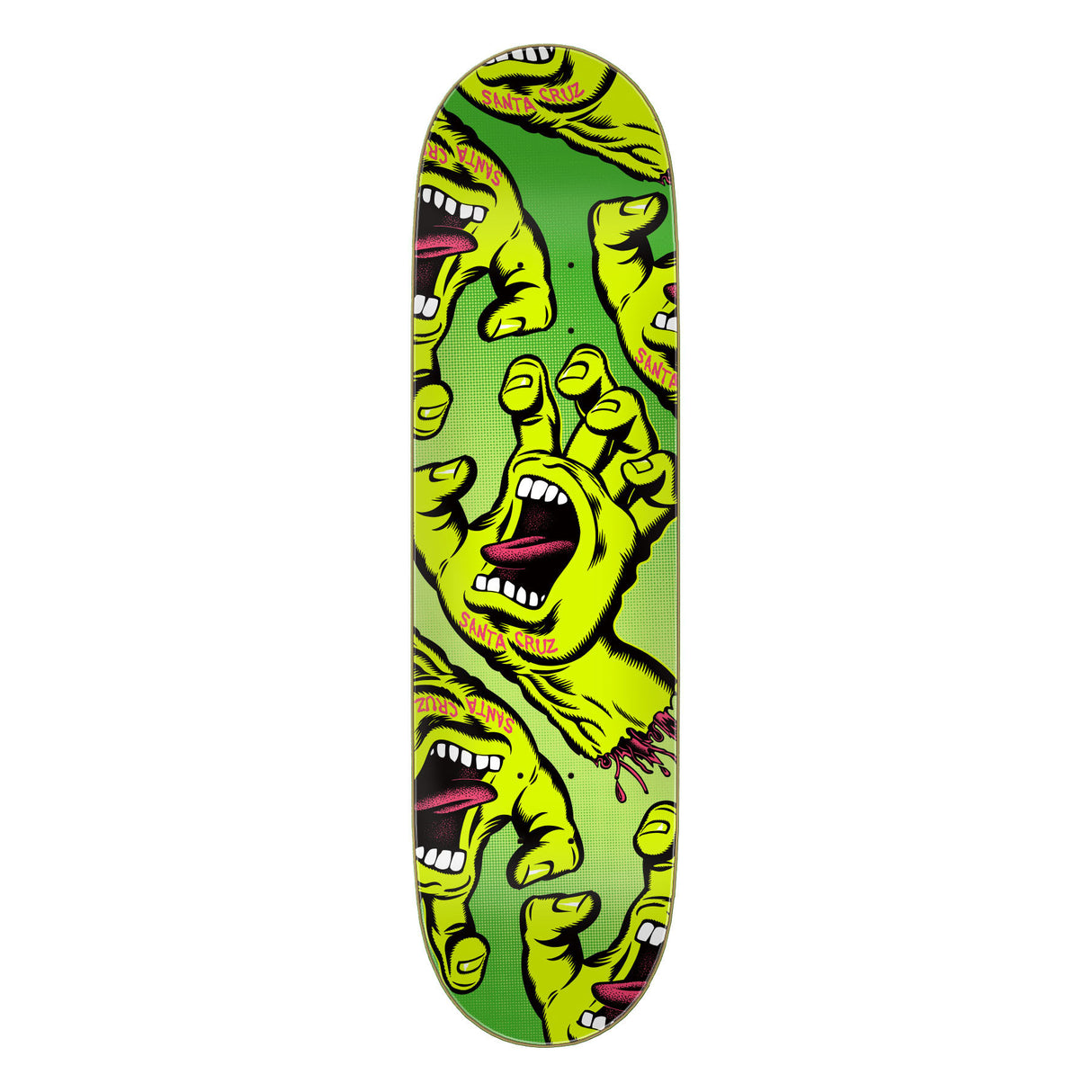 Santa Cruz Crowded Hand 8.5" x 32.2" Skateboard Decks
