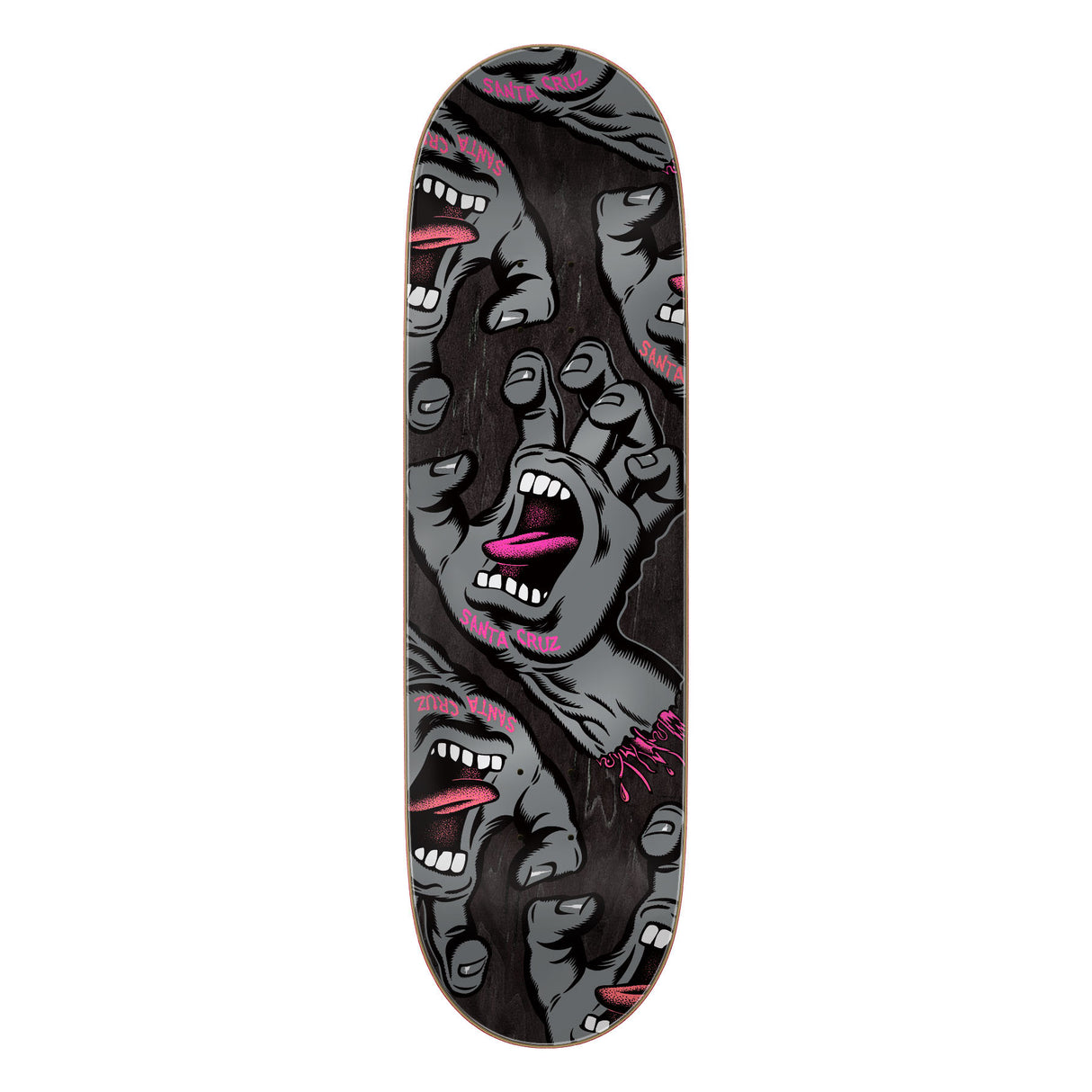 Santa Cruz Crowded Hand 9.00" x 32.15" Skateboard Decks