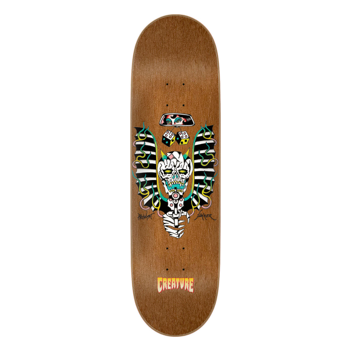 Creature Provost Flash Pro Stumps 8.8" Skateboard Deck