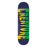 Creature Logo Stumps Assorted Stain Skateboard Deck