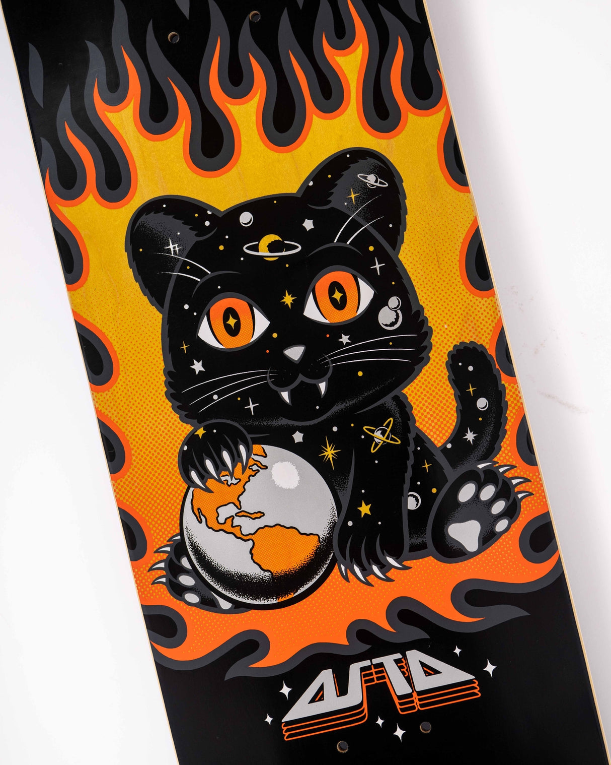 Santa Cruz Asta Space Kitten Twin Pro 8.2" x 31.6" Skateboard Decks
