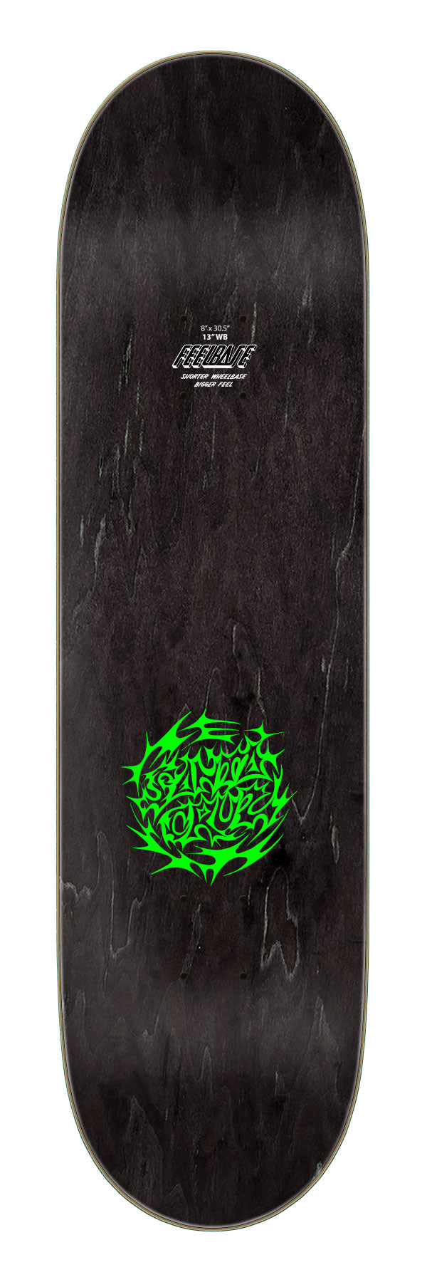 Santa Cruz Scribble Flash FeelBase 8.00" x 30.50" Skateboard Decks