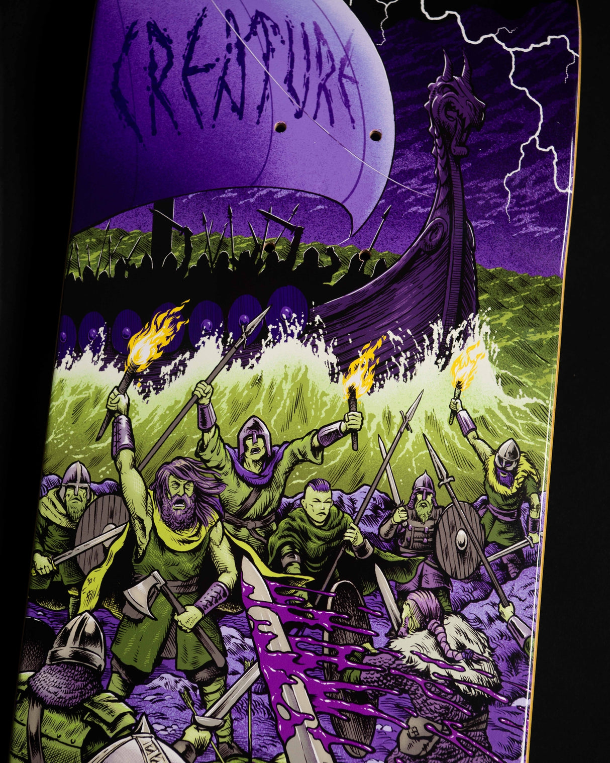 Creature Baekkel Warriors VX Deck 8.6" x 32.11" Skateboard Decks