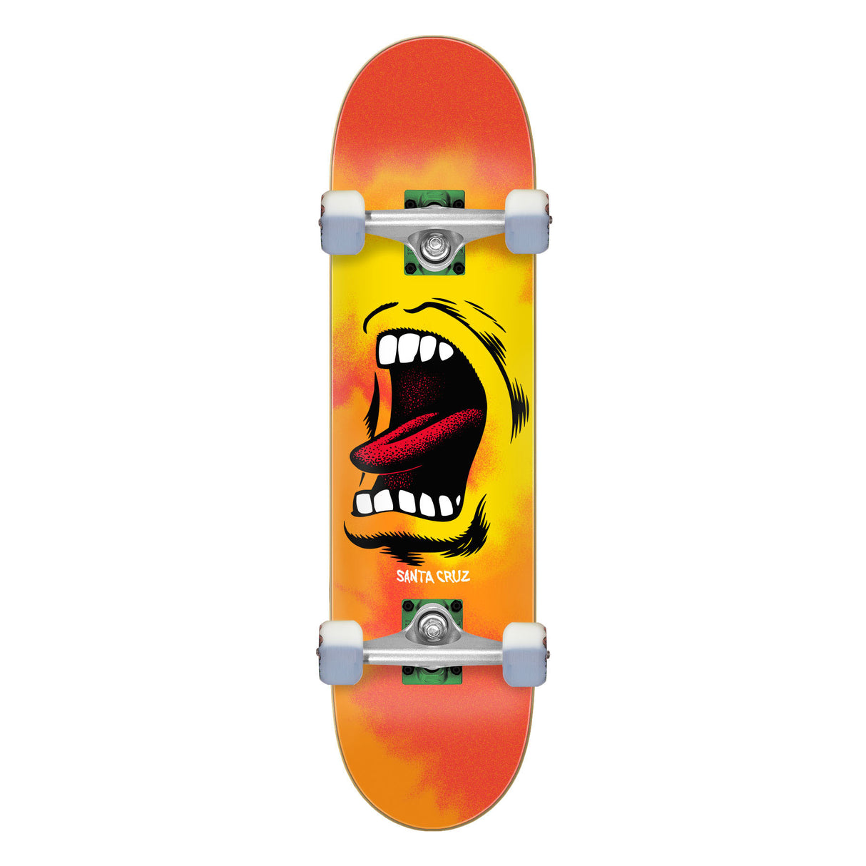 Santa Cruz Big Mouth Flame Full 8.00" x 31.25" Skateboard Complete