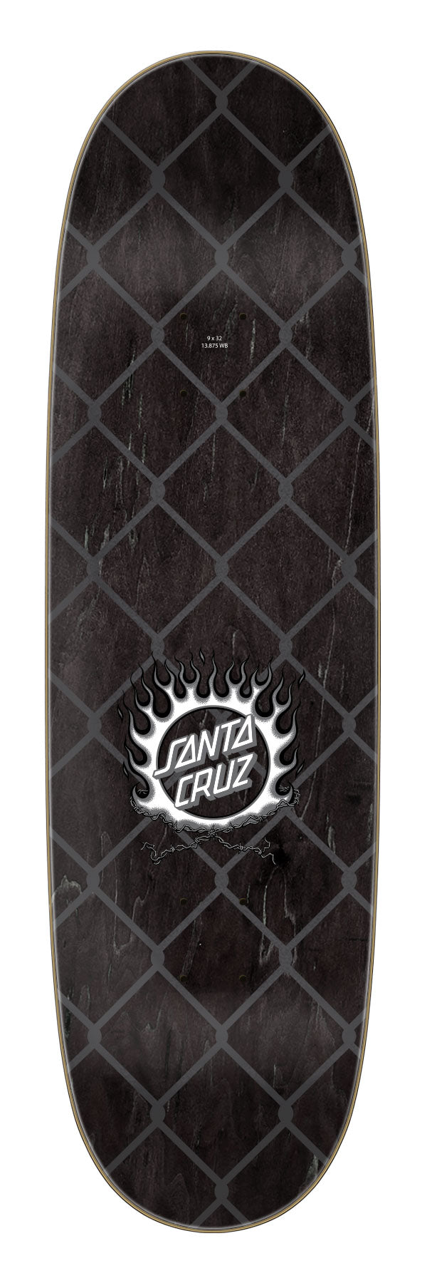 Santa Cruz Forging Dot Pro 9.00" x 32.00" Skateboard Deck
