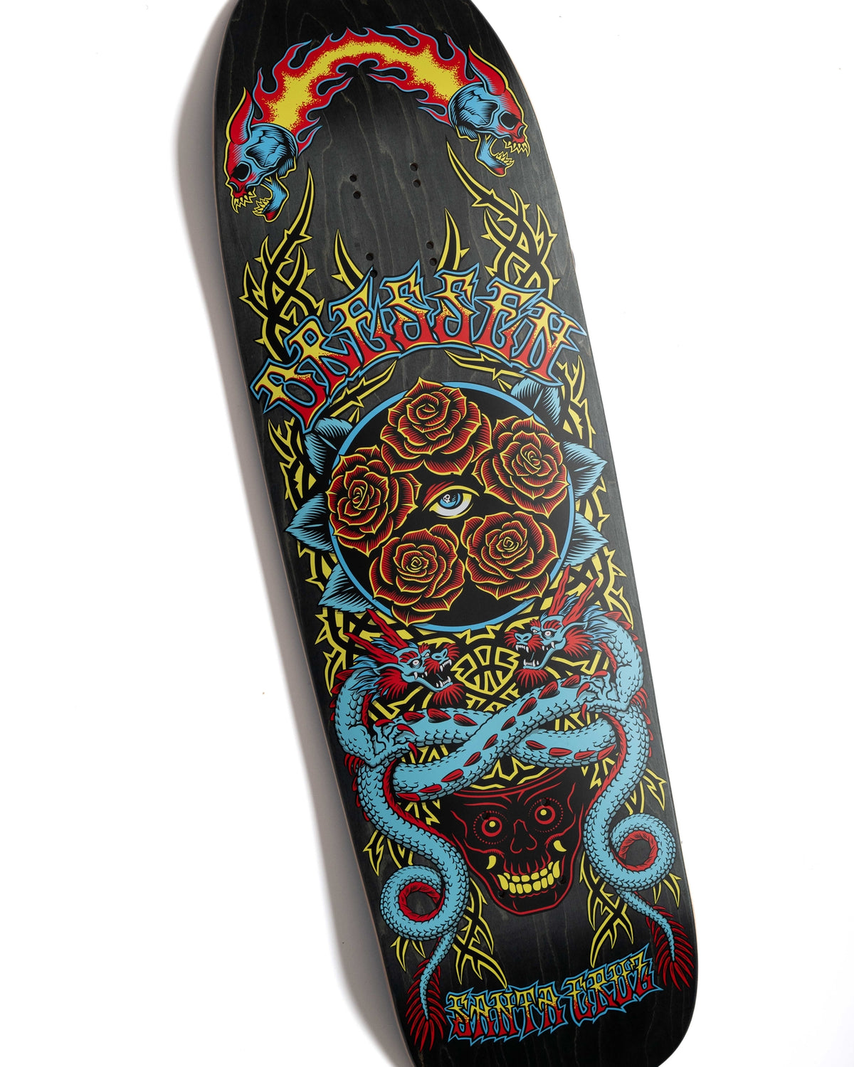 Santa Cruz Dressen Rose Crew Five Pro Shaped 9.30" x 32.36" Skateboard Deck