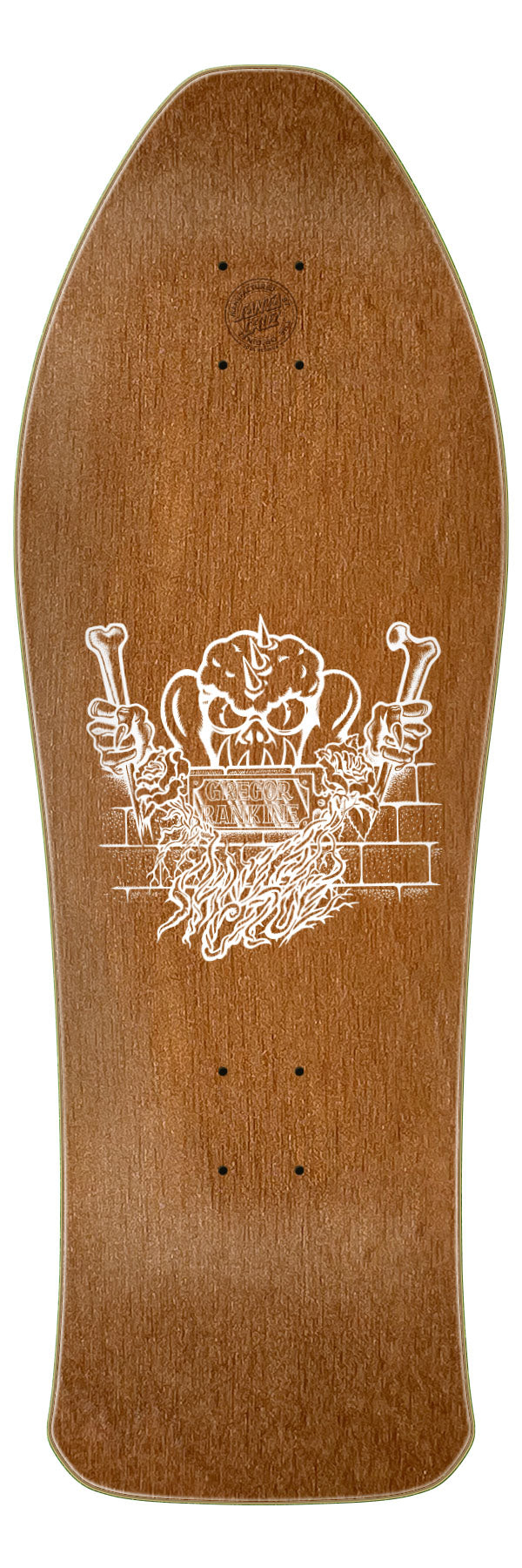 Santa Cruz Rankine Monster Reissue 10.39" x 30.46" Skateboard Deck