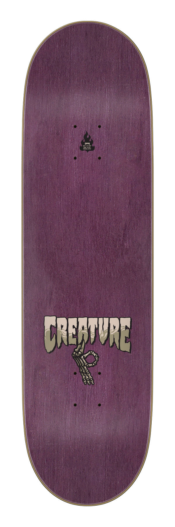 Creature Raffin Reaper Pro Stumps 8.60" x 31.95" Skateboard Deck