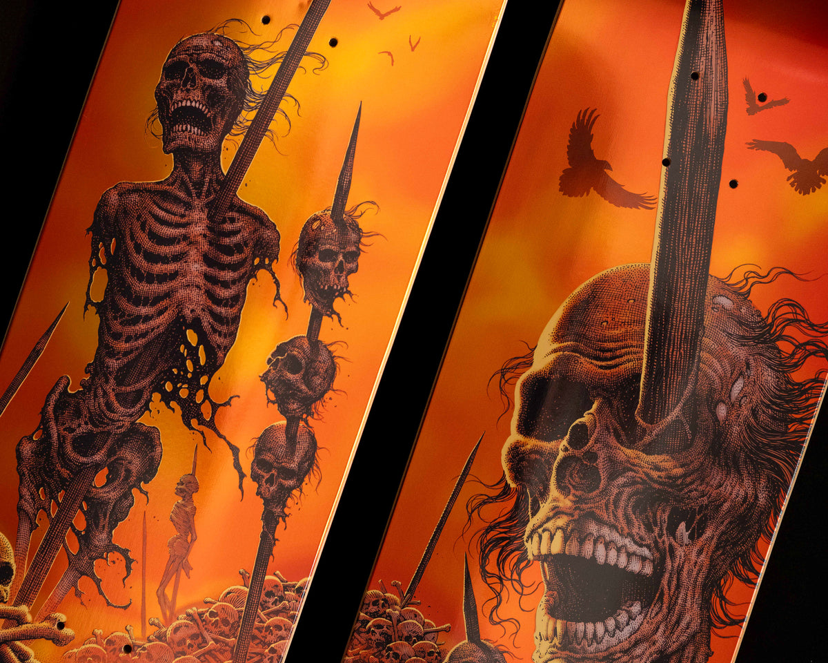 Creature Baekkel Wasted Pro 8.6" x 32.11" Skateboard Deck