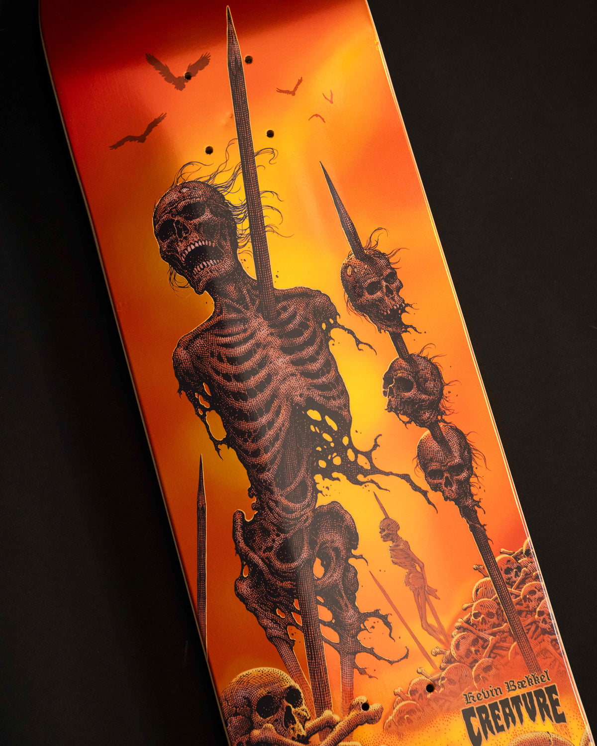 Creature Baekkel Wasted Pro 8.6" x 32.11" Skateboard Deck